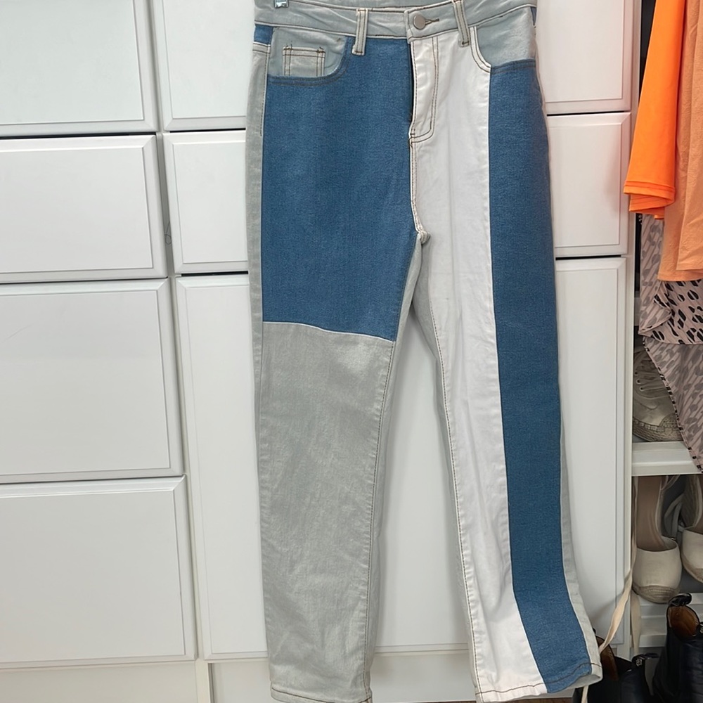 Perfect summer multicolored jeans!
